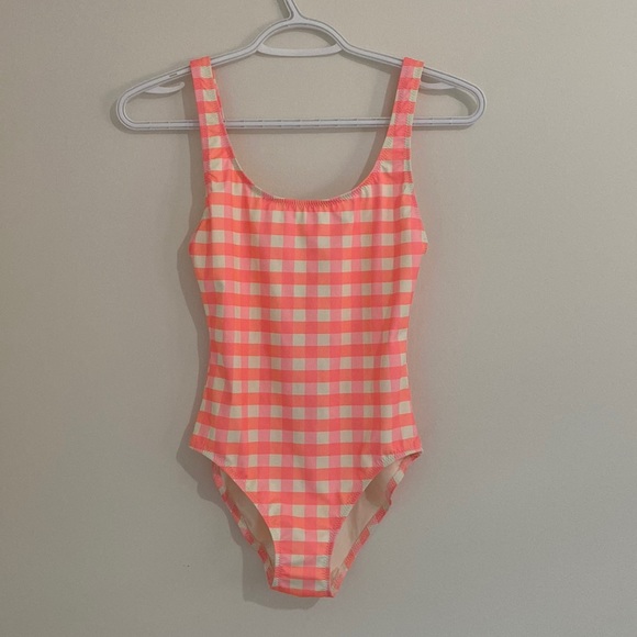 Solid & Striped Annemarie gingham One piece swimsuit - Picture 1 of 4